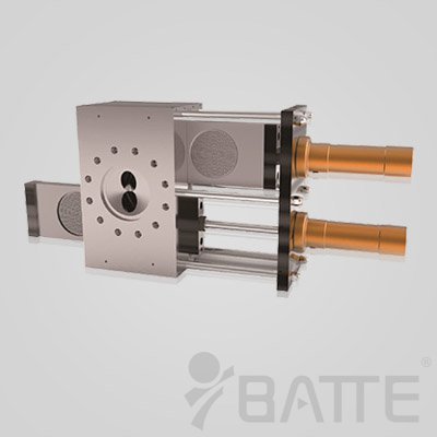 雙板雙工位連續(xù)液壓換網器